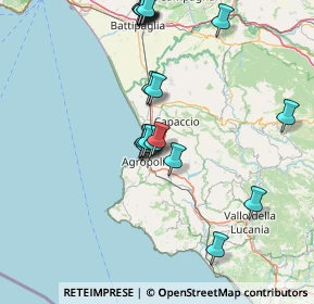 Mappa SS 18 Tirrena Inferiore, 84043 Agropoli SA (17.0875)