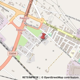 Mappa Via Brizio Elia, 12, 73100 Lecce, Lecce (Puglia)
