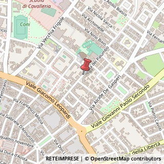 Mappa Via Michele Palumbo, 43, 73100 Lecce, Lecce (Puglia)