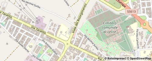 Mappa Lecce