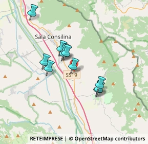 Mappa Via nocito, 84036 Sala Consilina SA, Italia (3.07727)