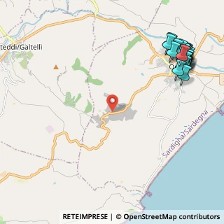 Mappa Località Canale Longu, 08028 Orosei NU, Italia (3.333)