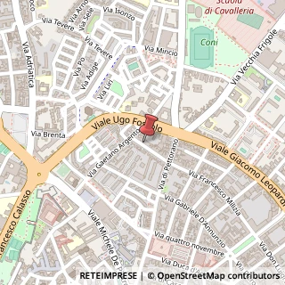Mappa Via Lubello Formoso, 26, 73100 Lecce, Lecce (Puglia)