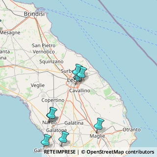 Mappa Piazzale Como, 73100 Lecce LE, Italia (32.01385)