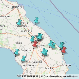 Mappa Piazzale Como, 73100 Lecce LE, Italia (15.98632)