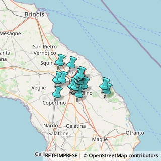Mappa Piazzale Como, 73100 Lecce LE, Italia (8.62)