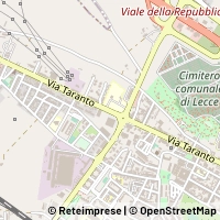 Mapa Lecce