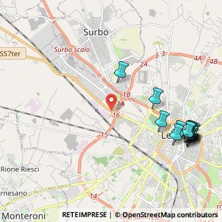 Mappa Via Franco Basaglia, 73100 Lecce LE, Italia (3.056)
