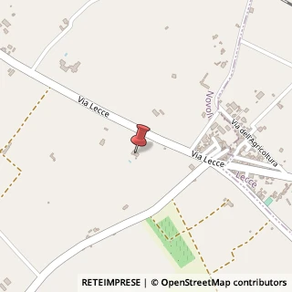 Mappa Via Lecce, 10, 73051 Novoli, Lecce (Puglia)
