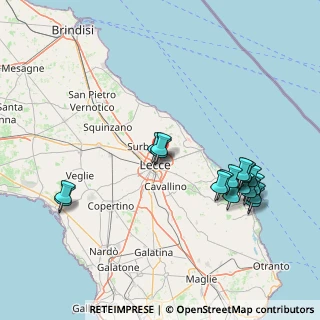 Mappa Via Attilio Biasco, 73100 Lecce LE, Italia (18.00389)