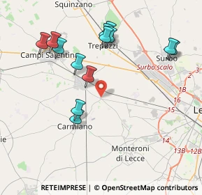 Mappa Via Lecce, 73051 Villa Convento LE, Italia (4.42231)