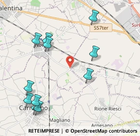 Mappa Via Lecce, 73051 Villa Convento LE, Italia (2.62)