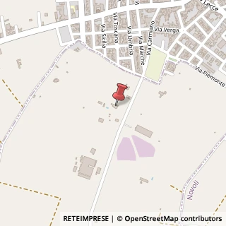 Mappa Strada Provinciale Per, 73041 Novoli, Lecce (Puglia)