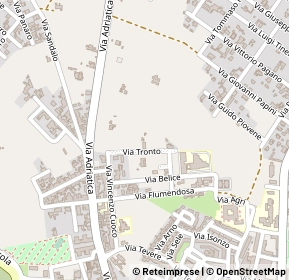 Mappa Via Tronto, 73100 Lecce LE, Italia (0.25)
