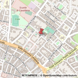 Mappa Via San Domenico Savio, 71, 73100 Lecce, Lecce (Puglia)