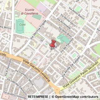 Mappa Via San Domenico Savio, 74, 73100 Lecce, Lecce (Puglia)