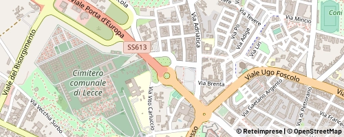 Mappa Lecce