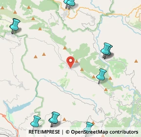 Mappa Parco Nazionale del Cilento, 84060 Monteforte Cilento SA, Italia (6.54083)