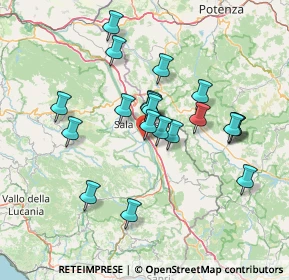 Mappa Via San Iacoviello, 84038 Sassano SA, Italia (13.8845)