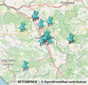 Mappa Via San Iacoviello, 84038 Sassano SA, Italia (12.88667)