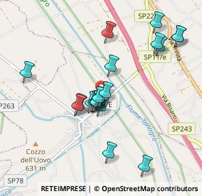 Mappa Via San Iacoviello, 84038 Sassano SA, Italia (0.9315)