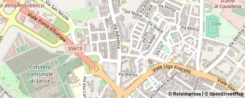 Mappa Lecce