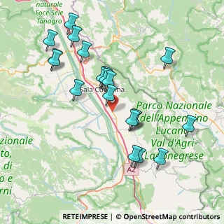 Mappa Via Nazionale, 84036 Sala Consilina SA, Italia (8.4705)