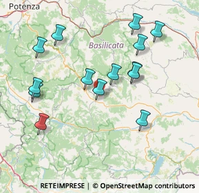 Mappa Via Speranzella, 85010 Guardia Perticara PZ, Italia (17.09643)