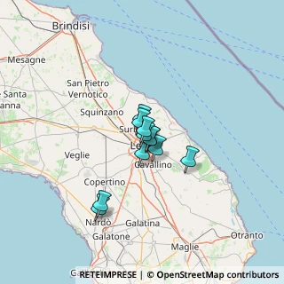 Mappa SS Adriatica, 73100 Lecce LE, Italia (8.02909)