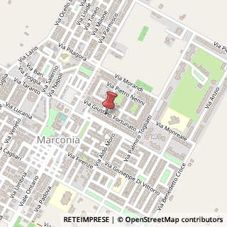 Mappa Via G. Fortunato, 75020 Marconia MT, Italia, 75020 Pisticci, Matera (Basilicata)