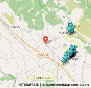 Mappa Via Arbusto, 85050 Marsicovetere PZ, Italia (2.5055)