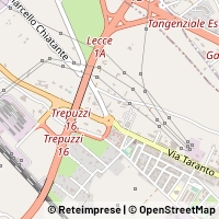 Map Lecce