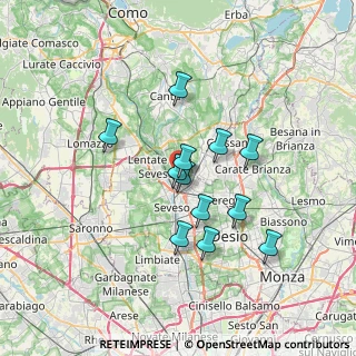 Mappa Via Cardinale Federico Borromeo, 20821 Meda MB, Italia (5.62667)