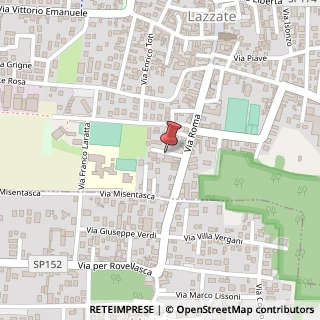 Mappa Via Gianfranco Miglio, 5, 20824 Lazzate, Monza e Brianza (Lombardia)