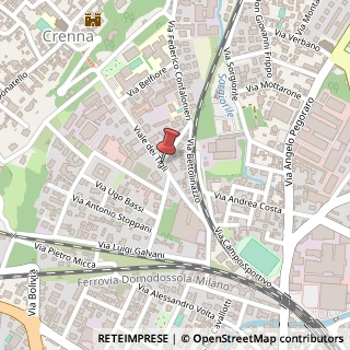 Mappa Viale dei tigli 25, 21013 Gallarate, Varese (Lombardia)