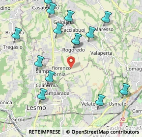 Mappa Via Madonnina, 20865 Usmate Velate MB, Italia (2.34643)