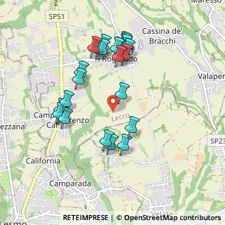 Mappa Via Madonnina, 20865 Usmate Velate MB, Italia (0.94615)