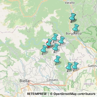 Mappa Frazione Guala, 13835 Trivero BI, Italia (6.93091)