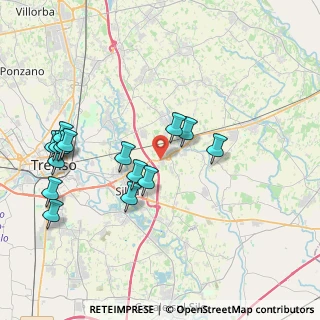 Mappa Via Milano, 31048 San Biagio di Callalta TV, Italia (4.156)