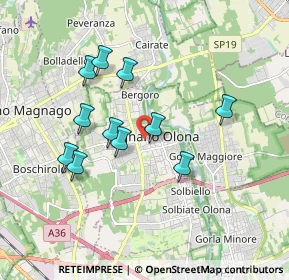 Mappa Via XXV Luglio, 21054 Fagnano Olona VA, Italia (1.61273)