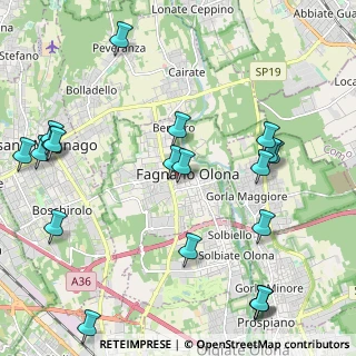 Mappa Via XXV Luglio, 21054 Fagnano Olona VA, Italia (2.6845)