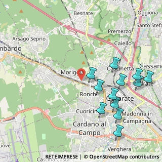 Mappa Via Monte leone, 21013 Gallarate VA, Italia (2.2925)