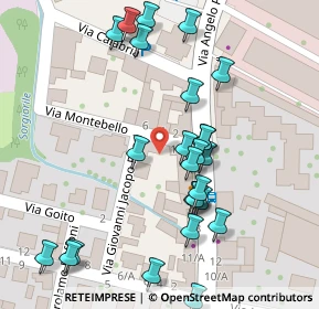 Mappa Via Montebello, 21013 Gallarate VA, Italia (0.06667)