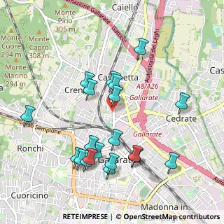 Mappa SP 341, 21013 Gallarate VA, Italia (1.015)