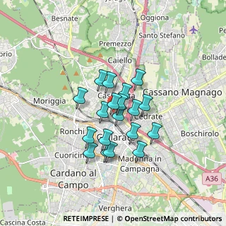 Mappa SP 341, 21013 Gallarate VA, Italia (1.19)