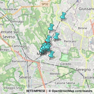 Mappa Via Marsala, 20821 Meda MB, Italia (0.92917)