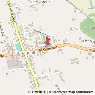 Mappa Via Castellana, 17, 35018 San Martino di Lupari, Padova (Veneto)