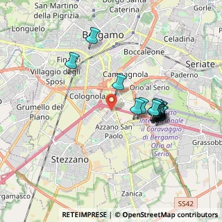 Mappa Via Dell'Industria, 24052 Azzano San Paolo BG, Italia (1.63529)