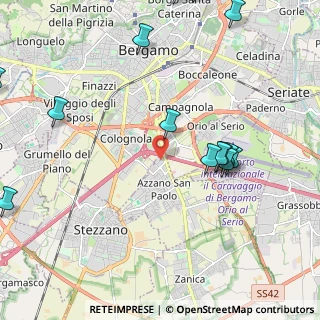 Mappa Via Dell'Industria, 24052 Azzano San Paolo BG, Italia (2.69)