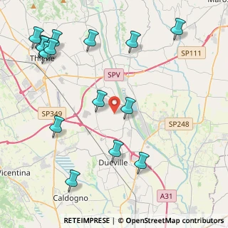 Mappa 36030 Montecchio Precalcino VI, Italia (5.37533)